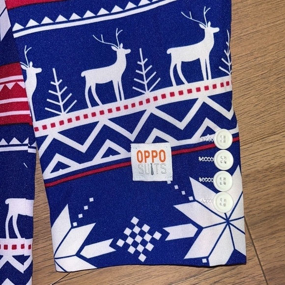 NEW OppoSuits The Rudolph Suit Men's 42 - Picture 4 of 11